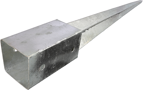 Waelbers paalhouder met punt101x900, thermisch verzinkt (fv) - 1 stuk(s) - 427383.99