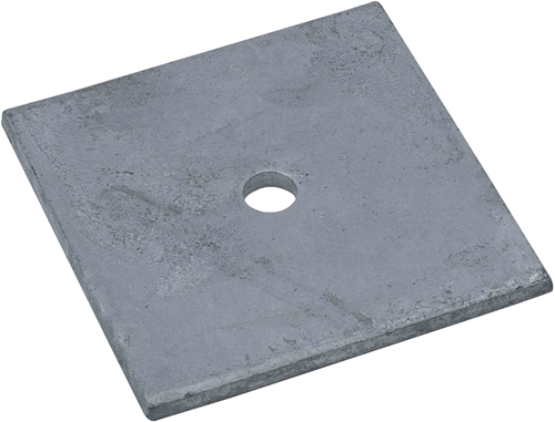 Waelbers volgplaat m16 100x100x6mm, thermisch verzinkt (fv) - 25 stuk(s) - 310133.09