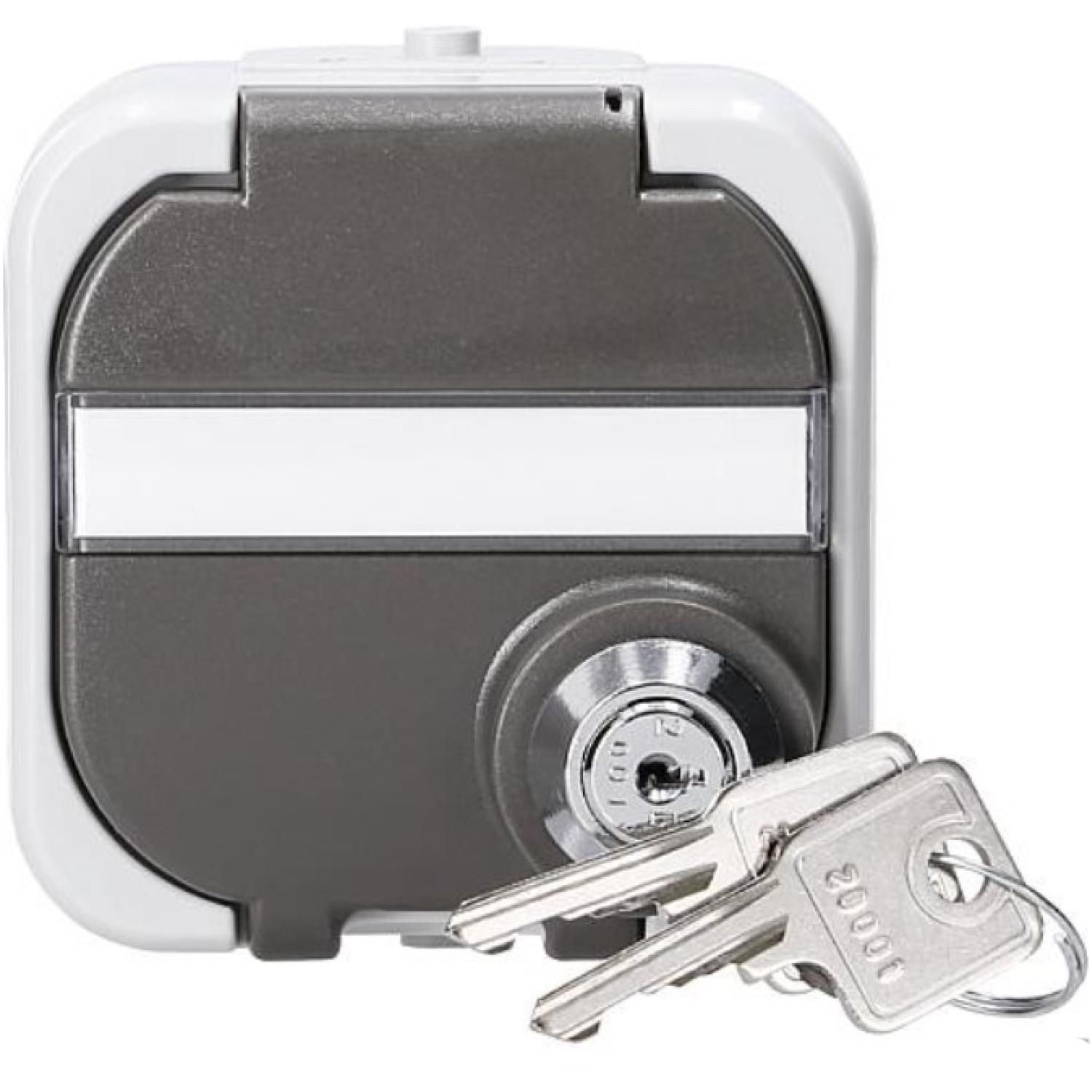 Buiten stopcontact met slot
