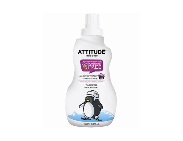 Attitude nature+ -little ones - vloeibaar wasmiddel - sweet lullaby