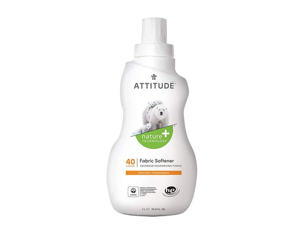 Attitude nature+ - wasverzachter - citrusschil - 40 wasbeurten - 1l