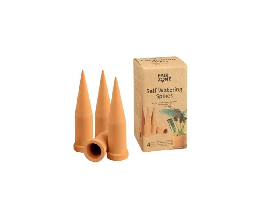 Fairzone waterdruppelaar - terracotta - mini - 4 stuks