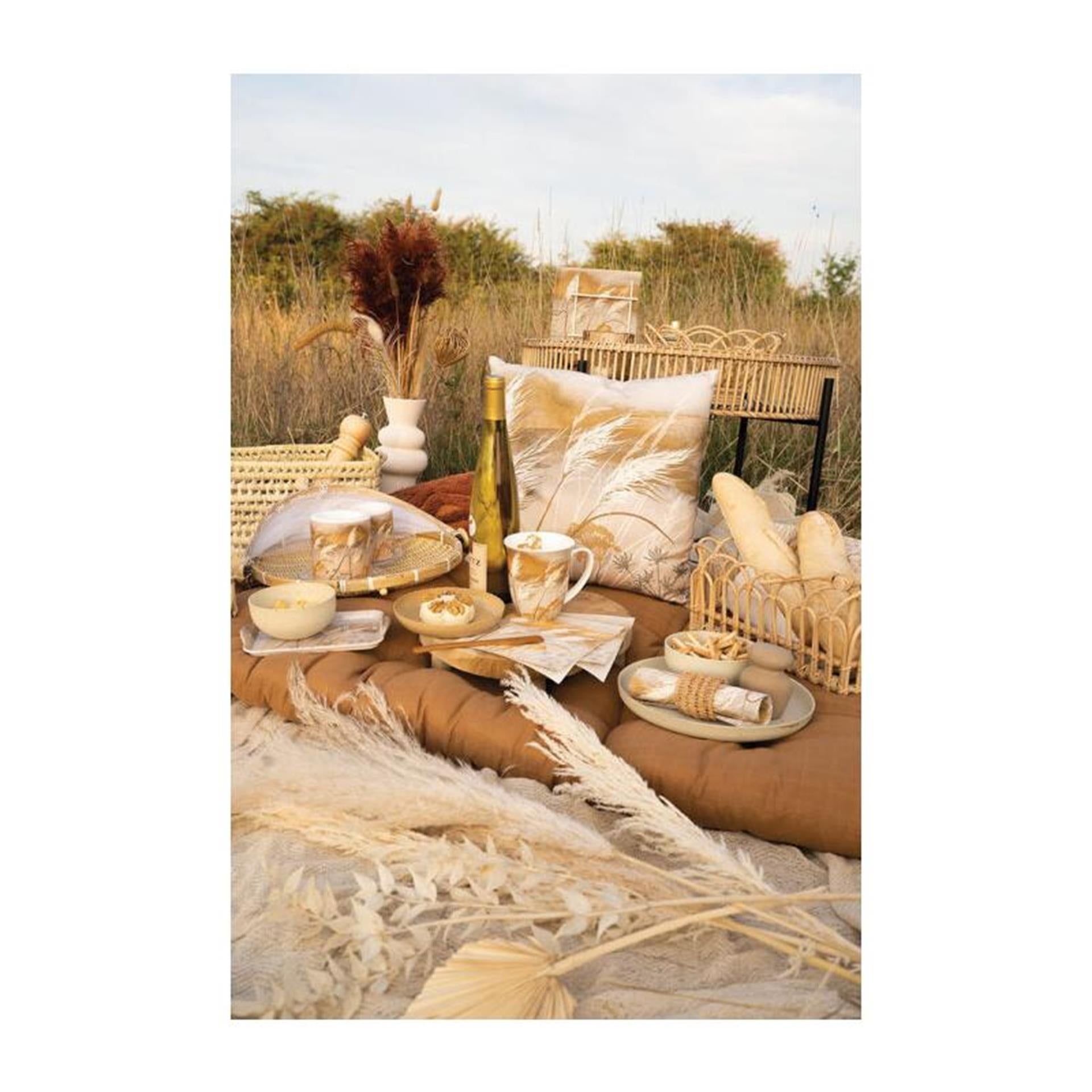 Ambiente dubbelwandig glas waving grass