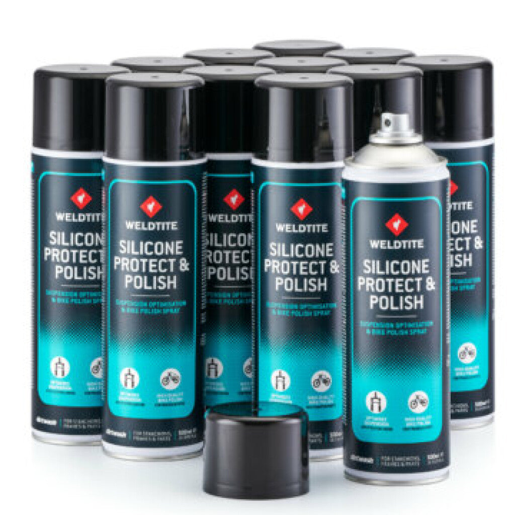 Weldtite aerosol siliconen beschermpolish, 500ml