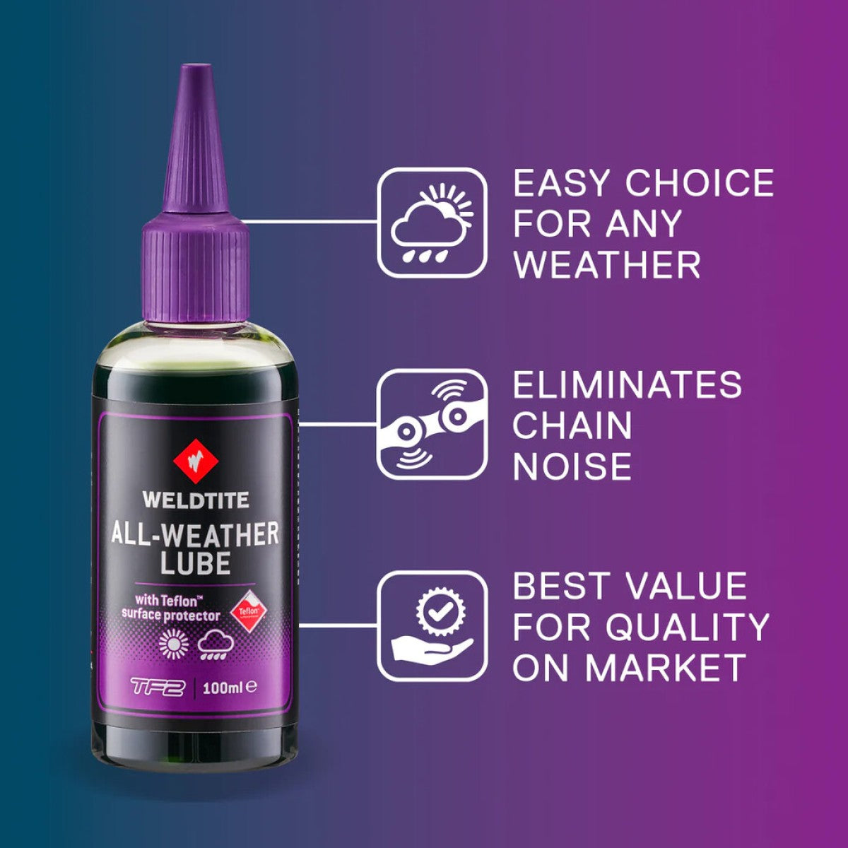 Weldtite kettenöl chain oil premium 100ml