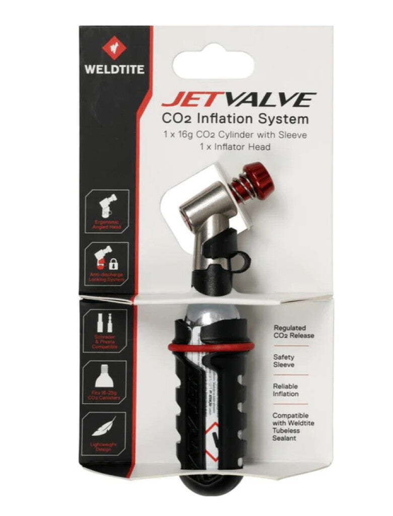 Weldtite straalklep CO2-pomp