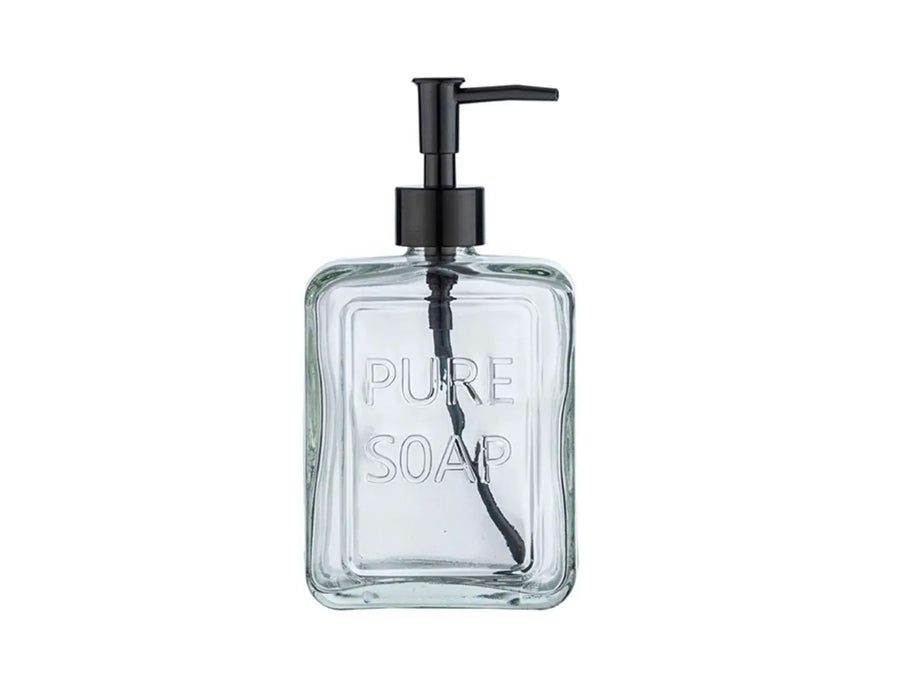 Wenko soap dispenser - glass - transparent - 550 ml