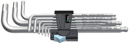 Wera Inbussleutelset 3950 9 Hex-Plus RVS 1