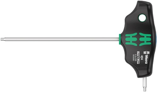 Wera 454 T-handle Hex-Plus hex key, 2 x 100 mm - 05023330001