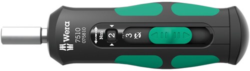 Wera 7510 Kraftform Safe-Torque Speed ​​draaimomentschroe