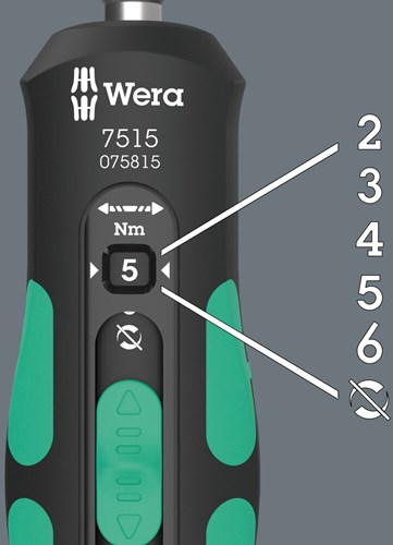 Wera 7515 16 kraftform safe-torque speed universal 1, 16-delig - 05075851001