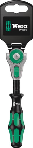 Wera 8000 a sb zyklop-ratel met 1 4 -aandrijving, 1 4 duim x 152.0 mm - 1 stuk(s) - 05073260001