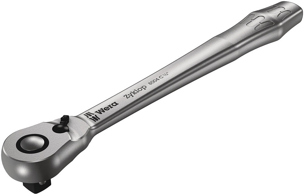 Wera 8004 c zyklop metal-ratel met omschakelpal met 1 2 -aandrijving (1 2 )