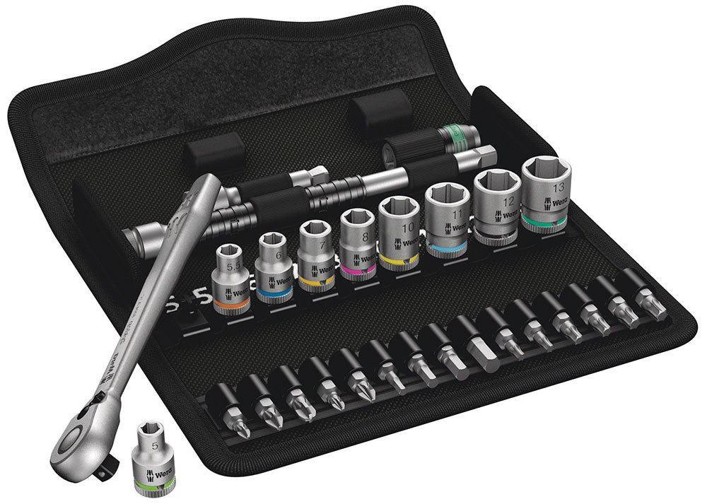 Wera 8100 sa 8 zyklop metal ratchet set (1 4 )