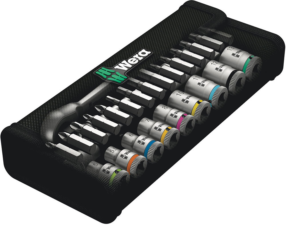 Wera 8100 sa 8 zyklop metal ratchet set (1 4 )