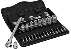 Wera 8100 SB 8 Zyklop Metal-ratelset, 29-delig