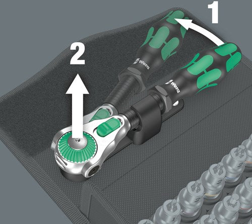 Wera 8100 sb all-in zyklop speed | 3 8 | 35-delig 05003536001