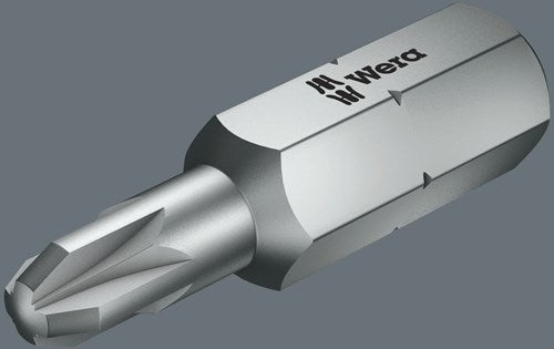 Wera 851 1 rz bits phillips, ph 2 x 25 mm gereduceerde schachtdiameter - 1 stuk(s) - 05135009001