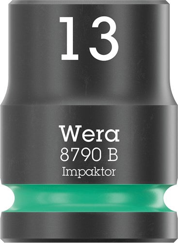 Wera 8790 b impaktor-dop met 3 8 -aandrijving, 13 x 30 mm - 05005504001