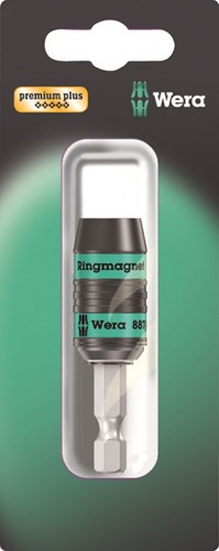 Wera 887 4 rr sb rapidaptor universele bithouder met ringmagneet, 1 4 duim x 57 mm - 1 stuk - 05073511001