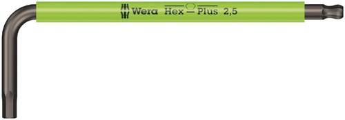 Wera 950 spks stiftsleutel multicolour, metrisch, 2.5 x 63 mm - 05022671001