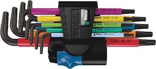 Wera 967 9 tx 9 delige inbussleutel set - torx - t8-40
