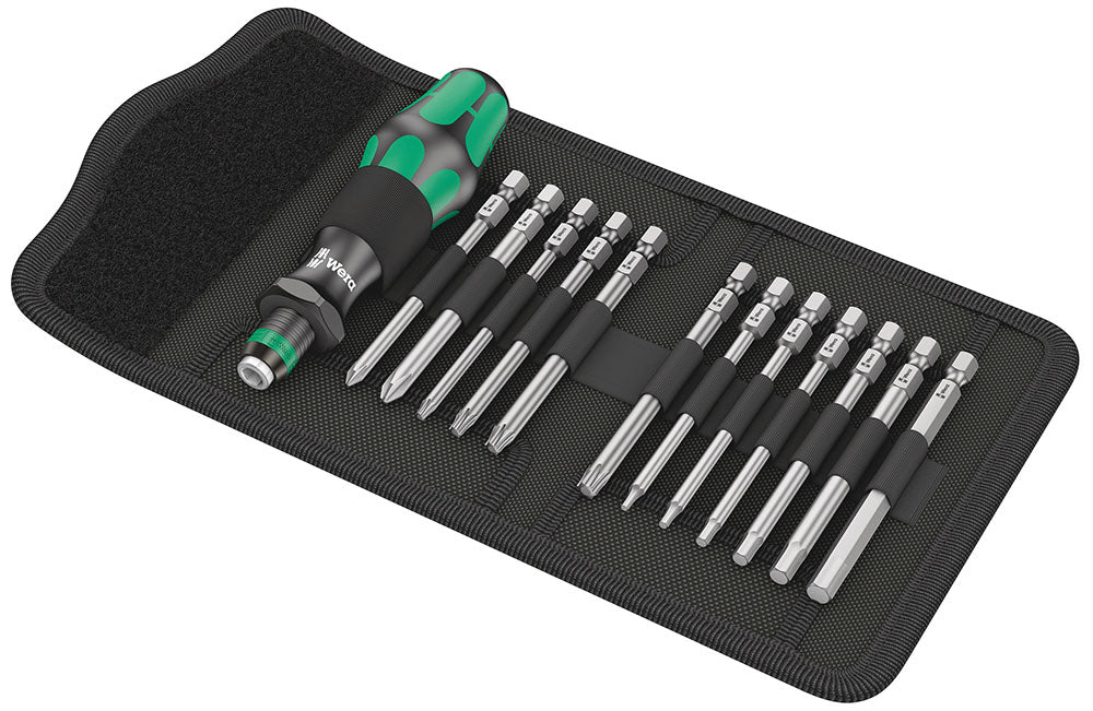 Wera bicycle set 2 bitset (zwart groen)