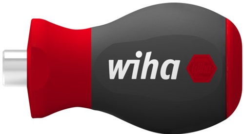 Wiha 28101 schroevendraaier met bithouder magnetisch stubby, 1 4 57 mm - 29463