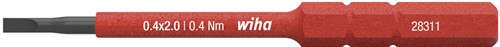 Wiha 283110020 bit slimbit electric sleufkop 2.0 mm x 75 mm - 43115