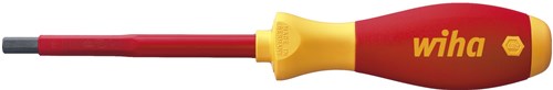 Wiha 323n040075 schroevendraaier softfinish electric zeskant 4.0 mm x 75 mm - 30363