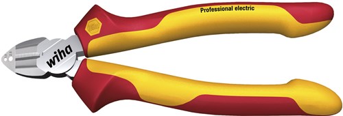Wiha afstrip-zijkniptang professional electric met dynamicjoint® | 160 mm | 6 1 2 | in blisterverpakking - 27431 - 27431