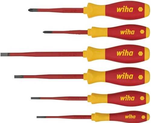 Wiha Wiha Schroevendraaierset SoftFinish elektrisch slimFix