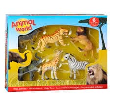 Johntoy Wilde Dieren Geschenkdoos, 6st.