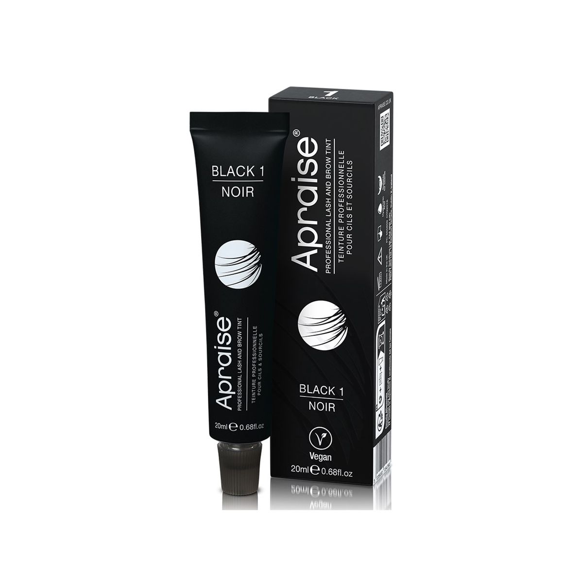 Apraise wimperverf zwart nr. 1