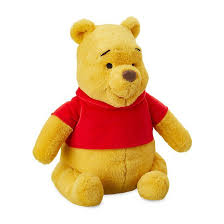 Van der doelen winnie de pooh beer van pluche op kaart