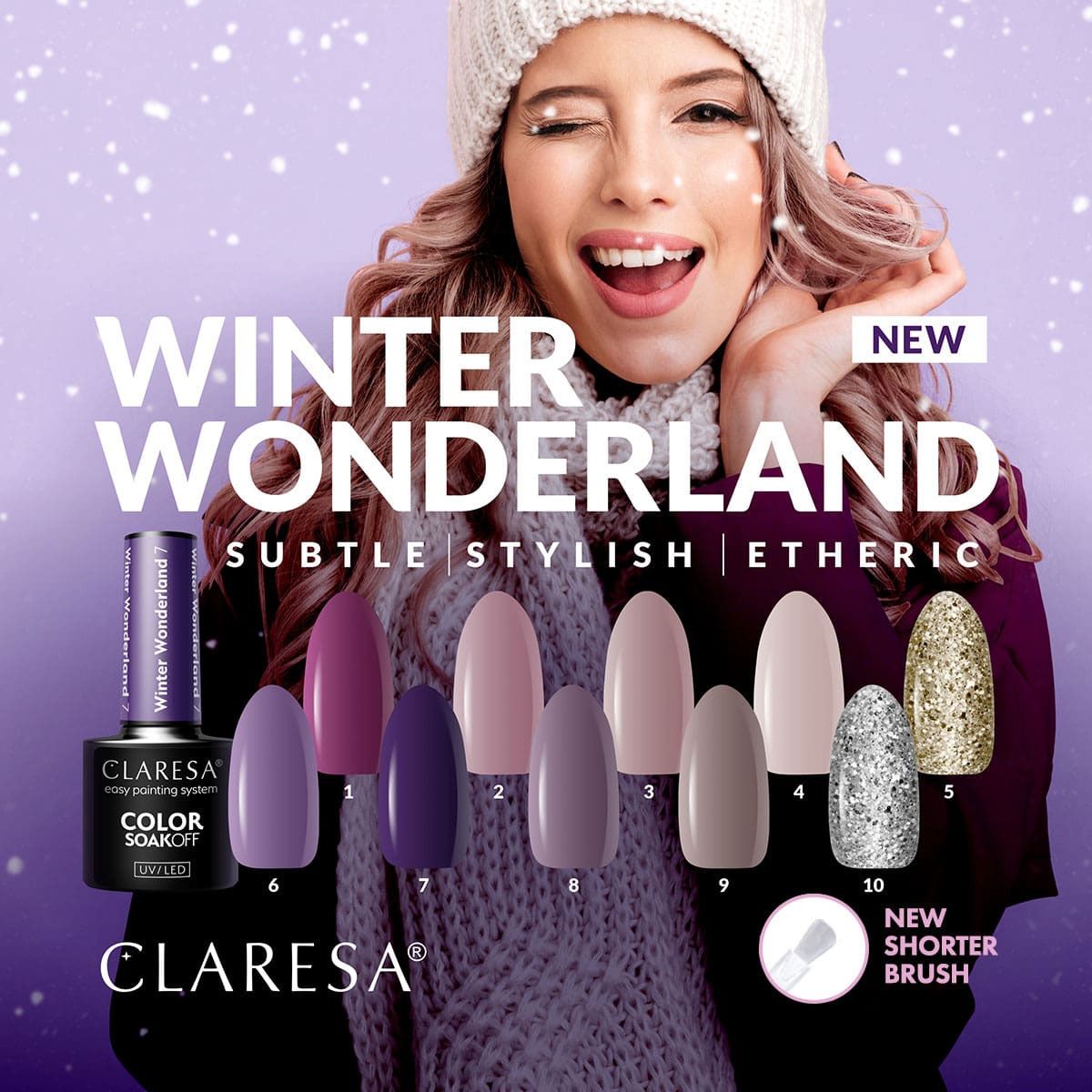 Claresa uv led gellak 5ml winterwonderland 9