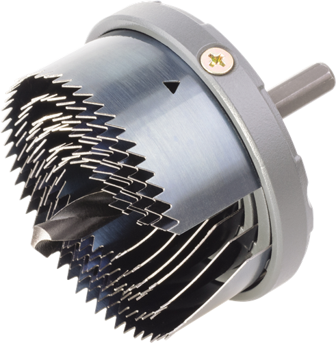 Wolfcraft gatzaag | standaard | 6-delig | ø25, 32, 40, 45, 54, 65mm | 1 set - 2165000