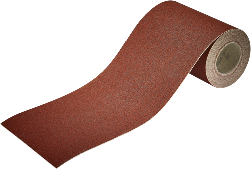 Wolfcraft hecht-schuurpapier-rol | k180 | 4m x 115mm | 1 stuk - 1742000
