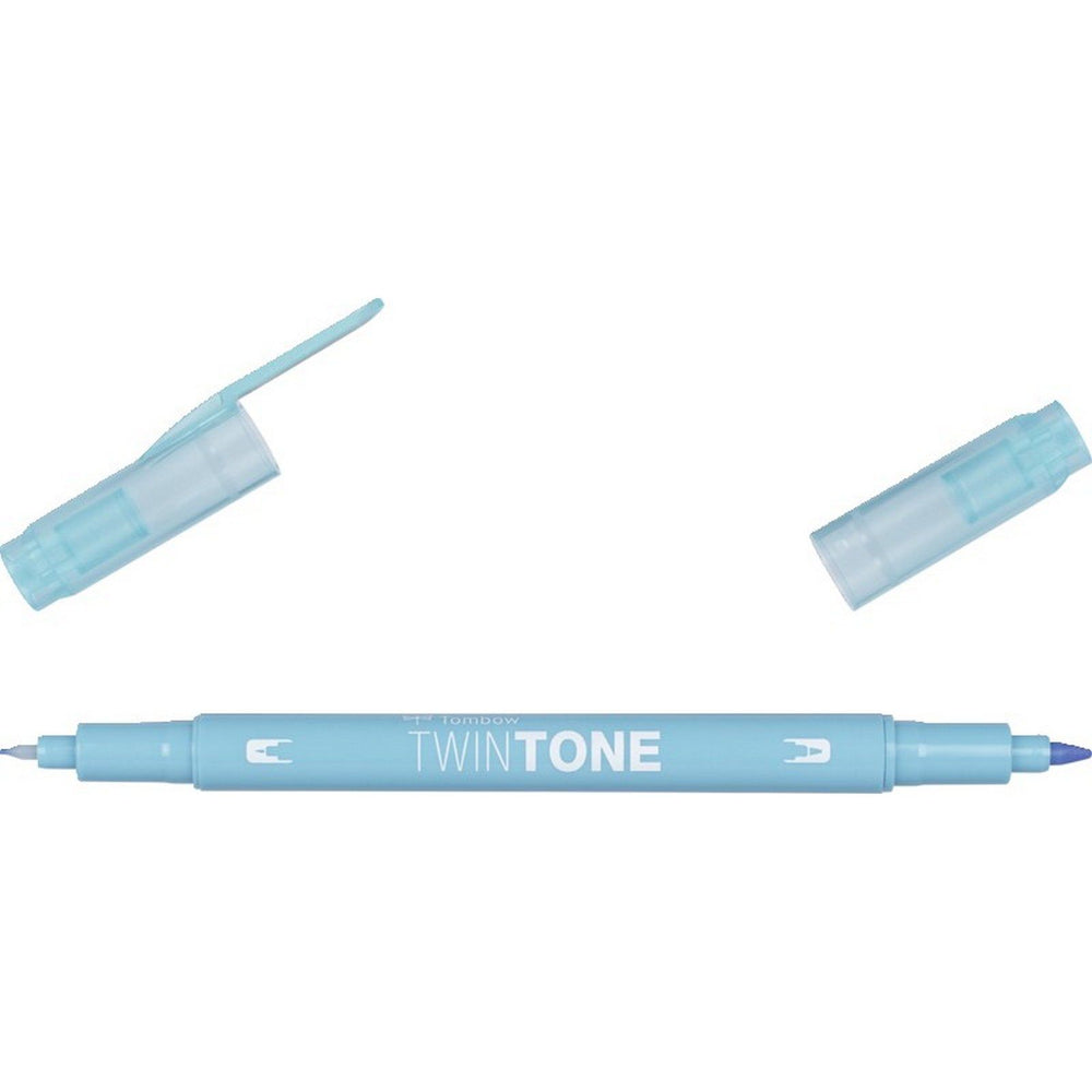 Tombow • twintone dual-tip brushpen light blue