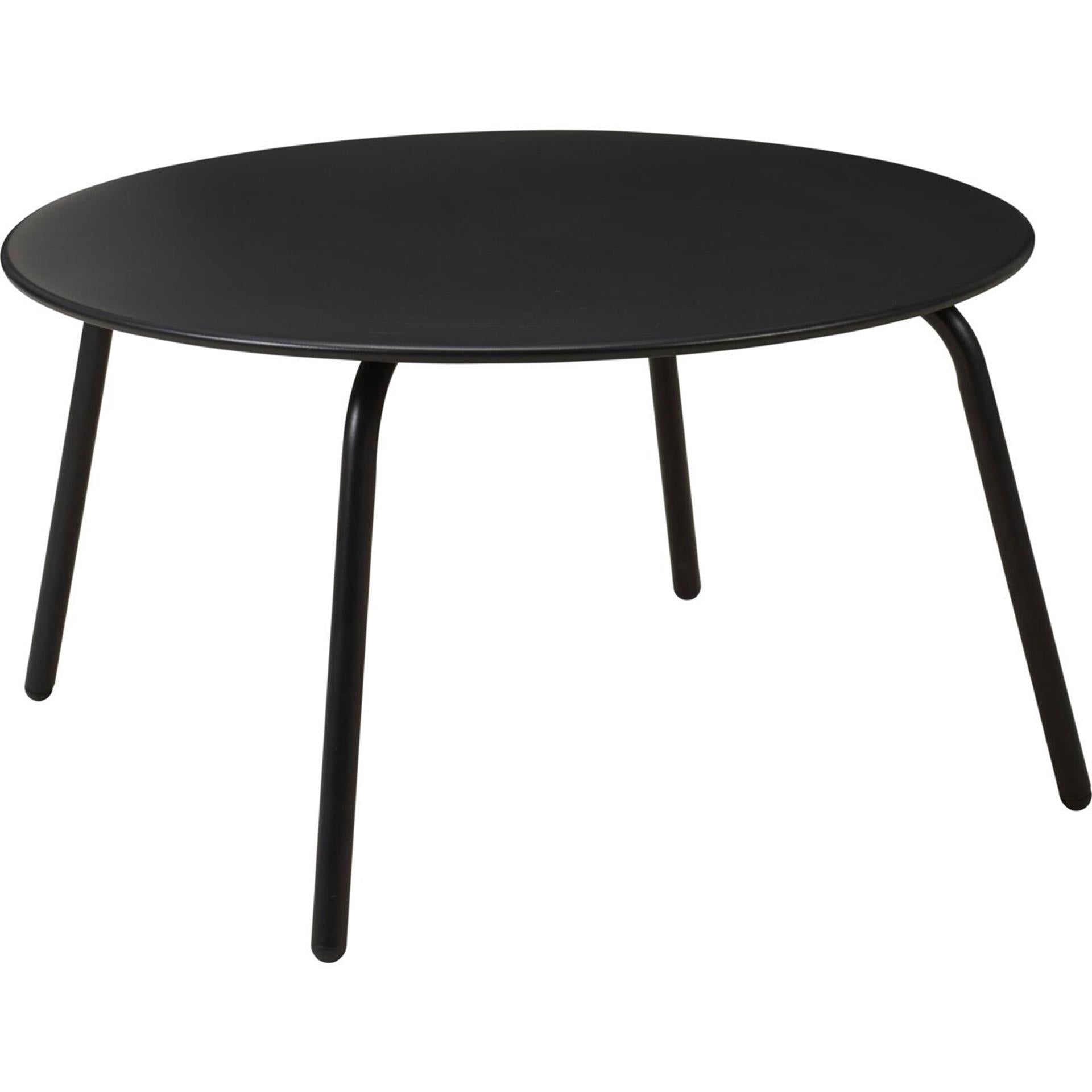 Home styling tafel zwart ø70xh40cm rond