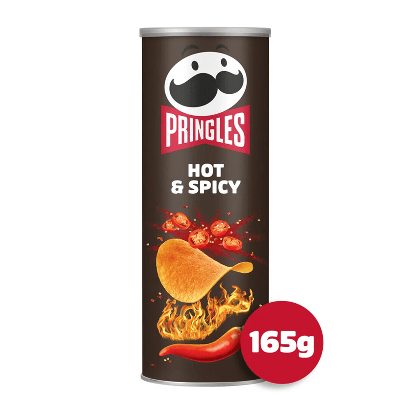 Pringles hot spicy (19x 165gr)