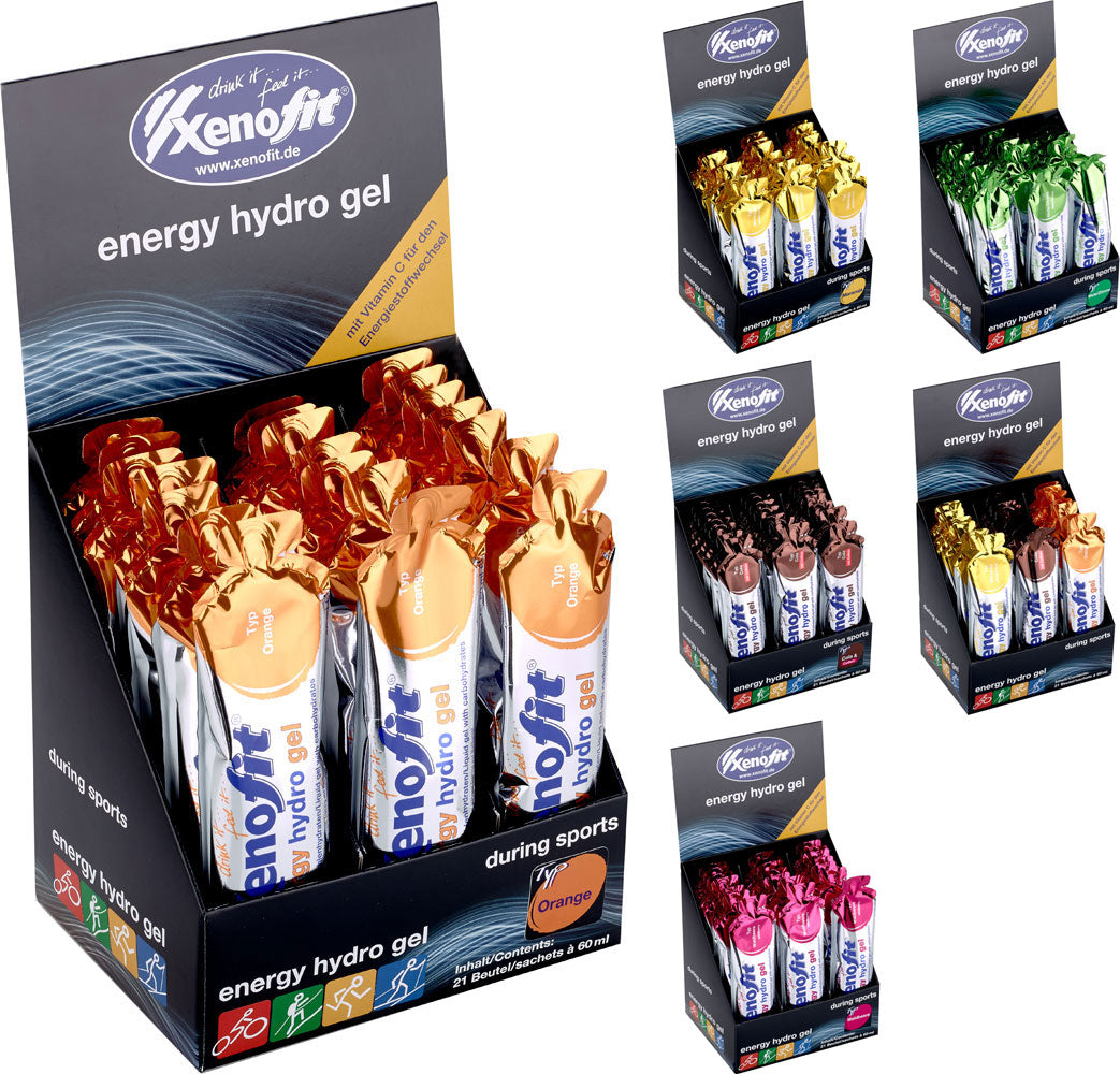 Xenofit energy hydro gel 21x60ml box | mixed