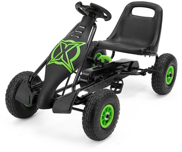 Viper Go Kart Skelter Junior Zwart Groen