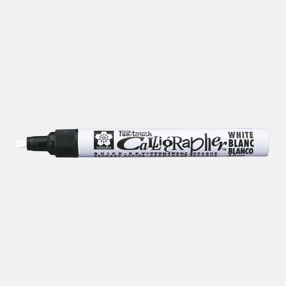 Sakura • pen-touch kalligrafie pen medium wit