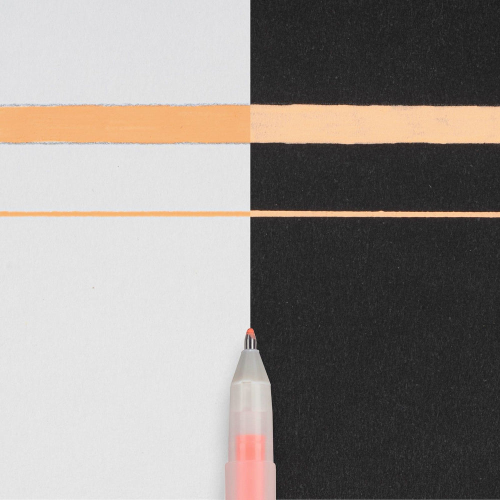 Sakura • gelly roll moonlight fluorescerende gelpen oranje