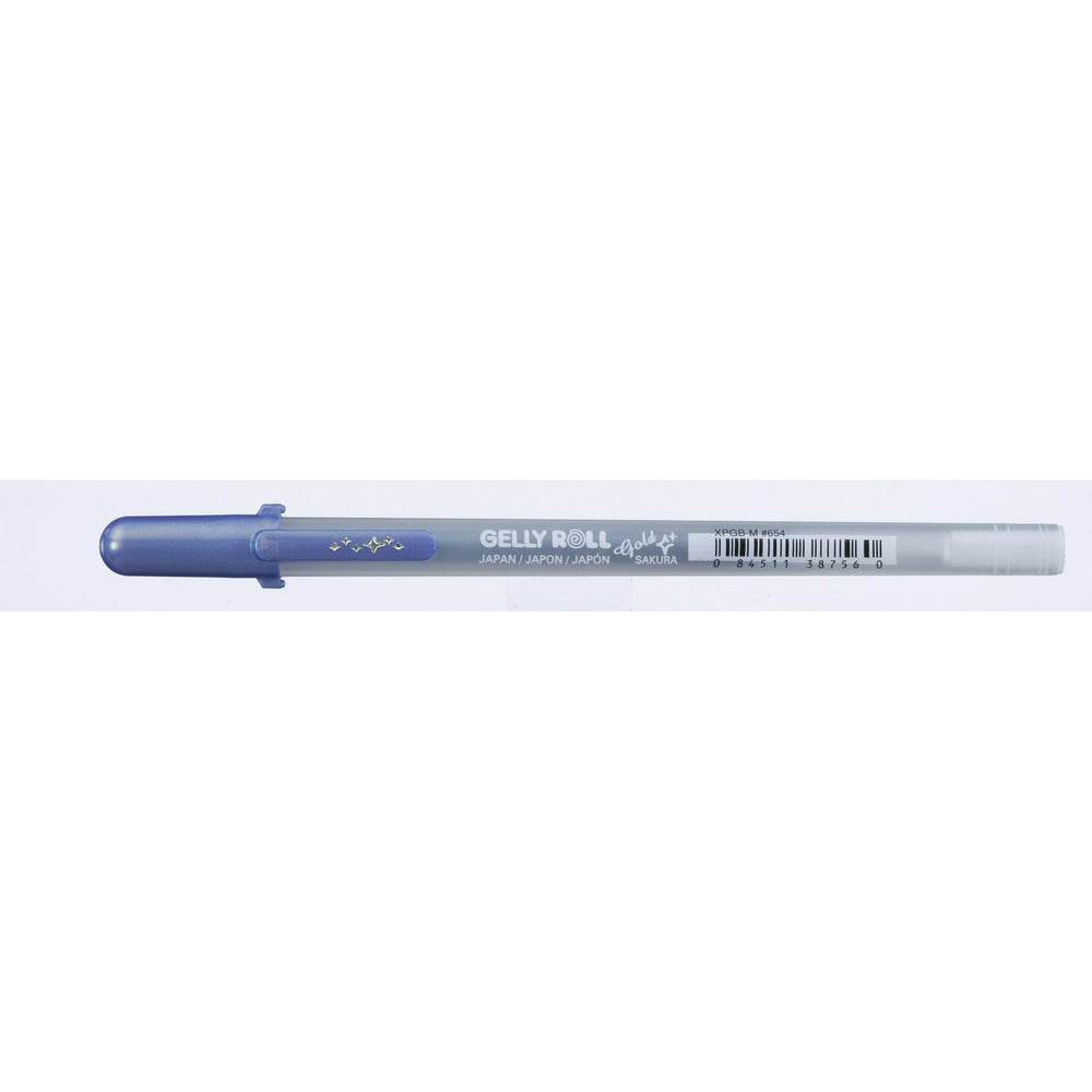 Sakura • gelly roll gold shadow blauw