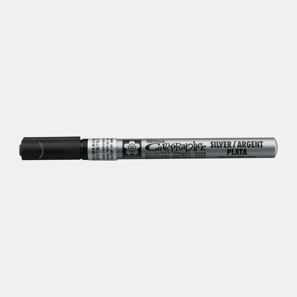 Sakura • pen-touch calligraphy pen fine silver