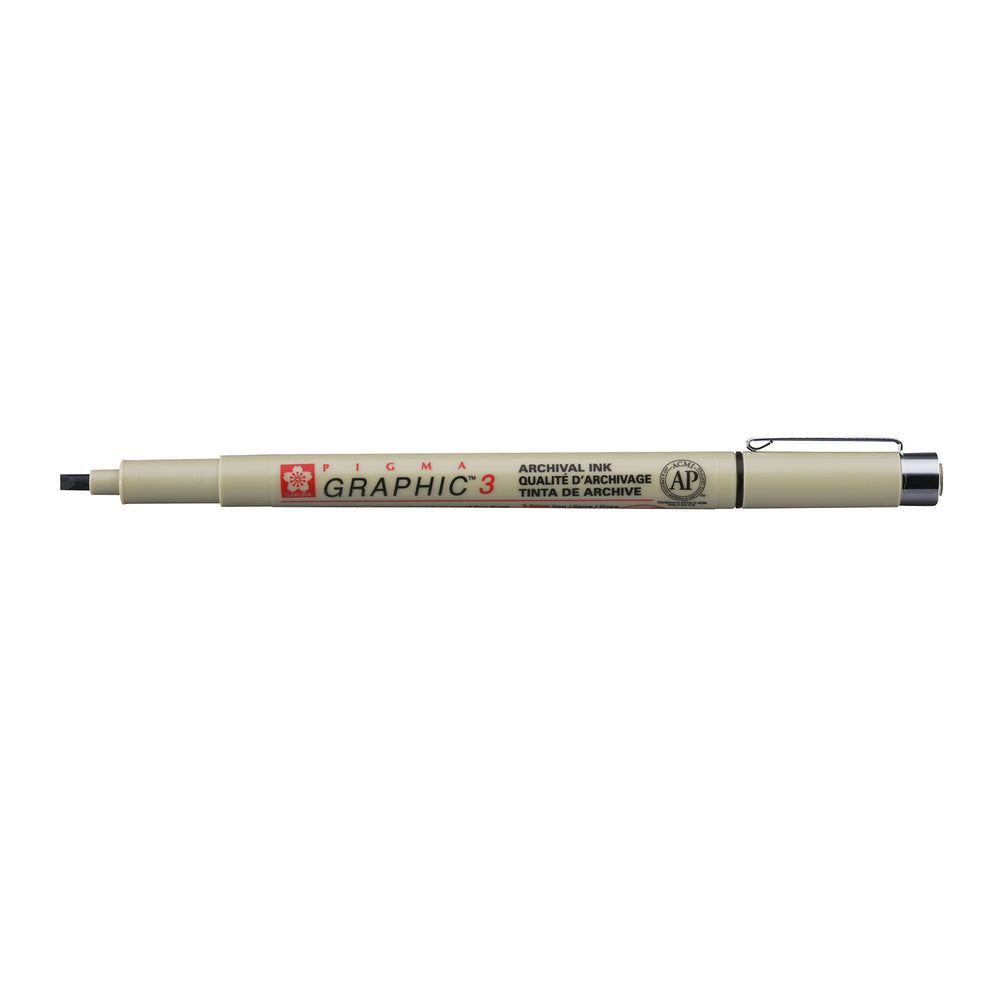 Sakura • pigma graphic 3mm zwart