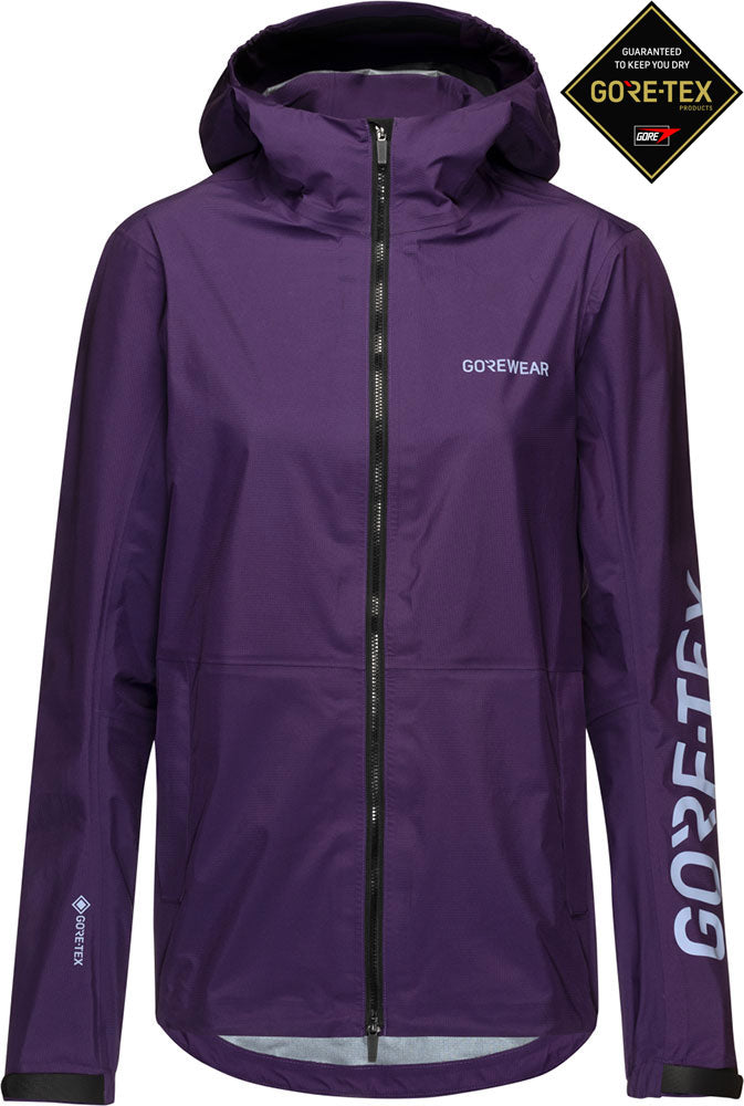 Gorewear lupra gore-tex logo - women's mtb rain jacket | l 42