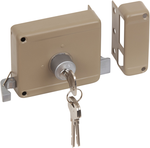 Yale 614-615 oplegslot | 1 toers met losse buitencilinder | dm 60mm | draairichting 2. - 7225109